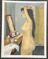 Akt vor dem Spiegel von Roger Forissier     (ID b4860)