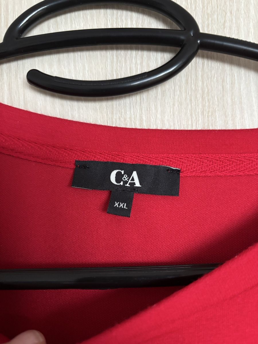 C&A T-shirt: Rotes C&A Shirt, XXL, oversized – Nuovo e nell'imballaggio originale da Wald AR venduto da bertli00 1