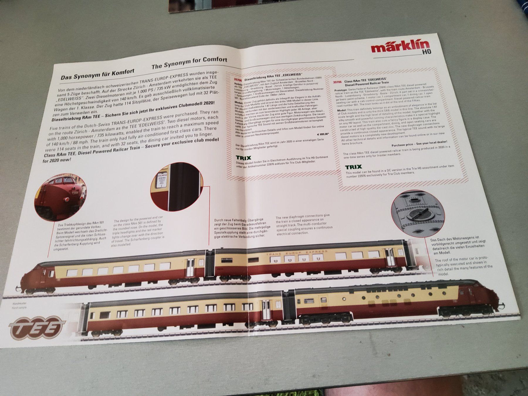 Märklin Modellini di ferrovie: 7 Märklin Prospekte H0 – Usato da Grüningen venduto da VENOM59 5