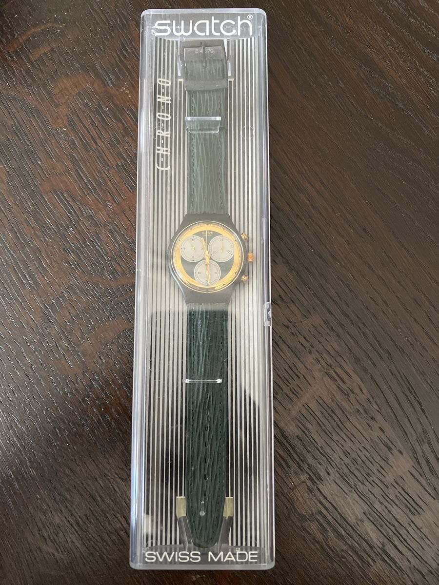 Swatch Uhren: Swatch Chrono (SCB107) Rollerball – Neu und originalverpackt aus Künten von Spike17