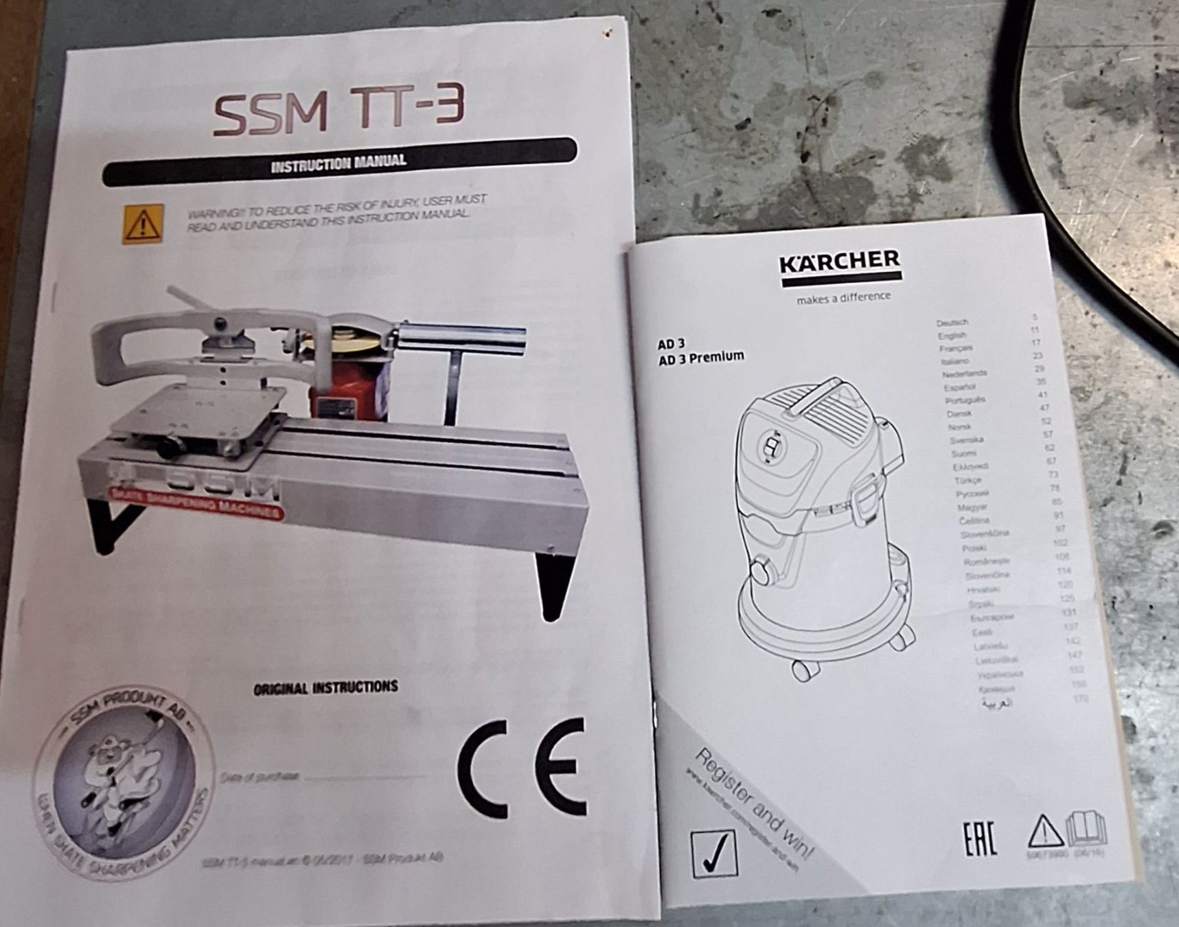 Tutte le macchine: Affuteuse patin à glace SSM TT-3 – Usato da Courfaivre venduto da Mercenaire 5