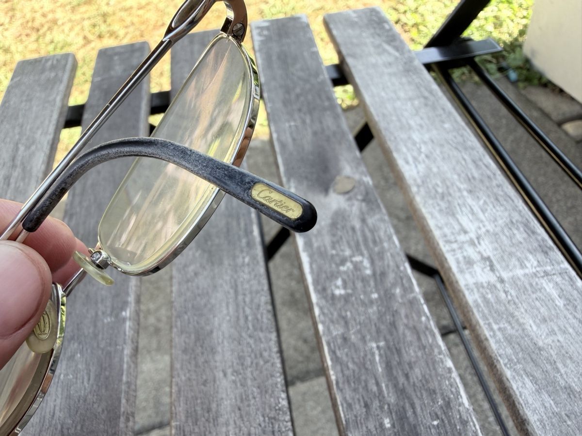 Cartier Occhiali & Lenti: Brille Cartier Paris 135 Metall  – Usato da Zürich venduto da semi16 3
