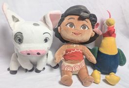 3er Set - Disney Plüsch Figur - Vaiana Moana