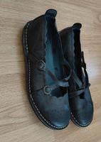 Ballerines noires cuir femme T41 état neuf