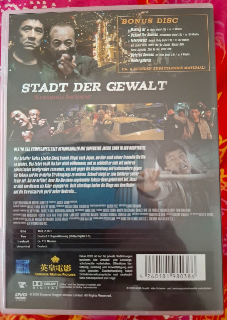 Tutti i DVDs: Stadt der Gewalt UNCUT (2 DVDs - 4 Std Bonusmaterial)*** – Usato da Basel venduto da mgn_ft72 1