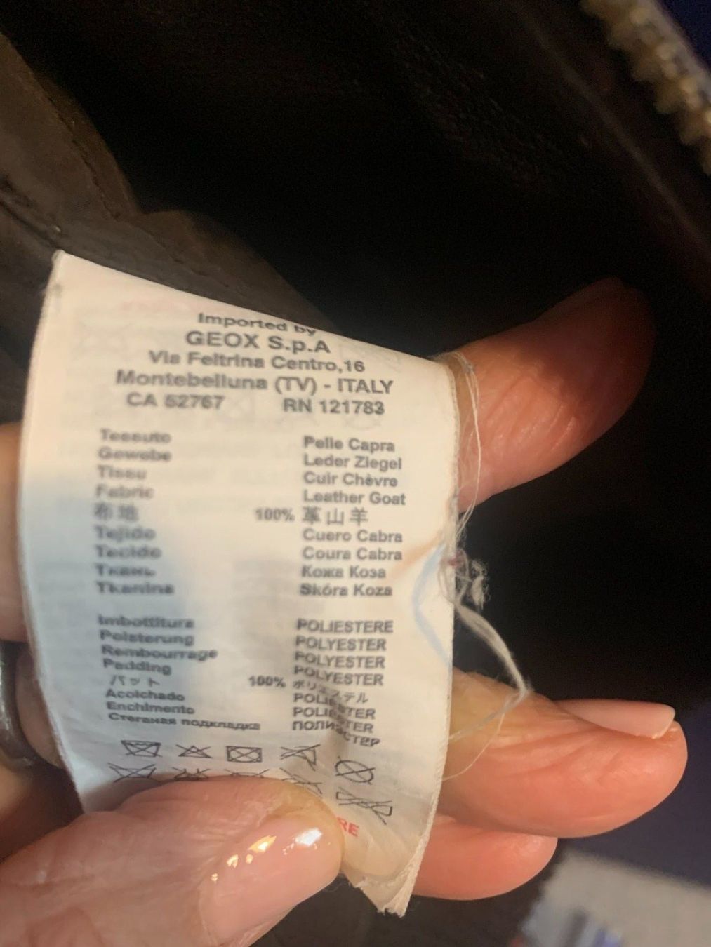 Geox Giacche: Giaccone Geox tipo bomber – Usato da Caslano venduto da Elena61 9