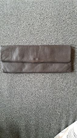 Braune Clutch - Vintage Handtasche