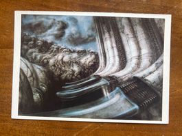 HR GIGER Postkarte, Ansichtskarte ungelaufen, Kunst