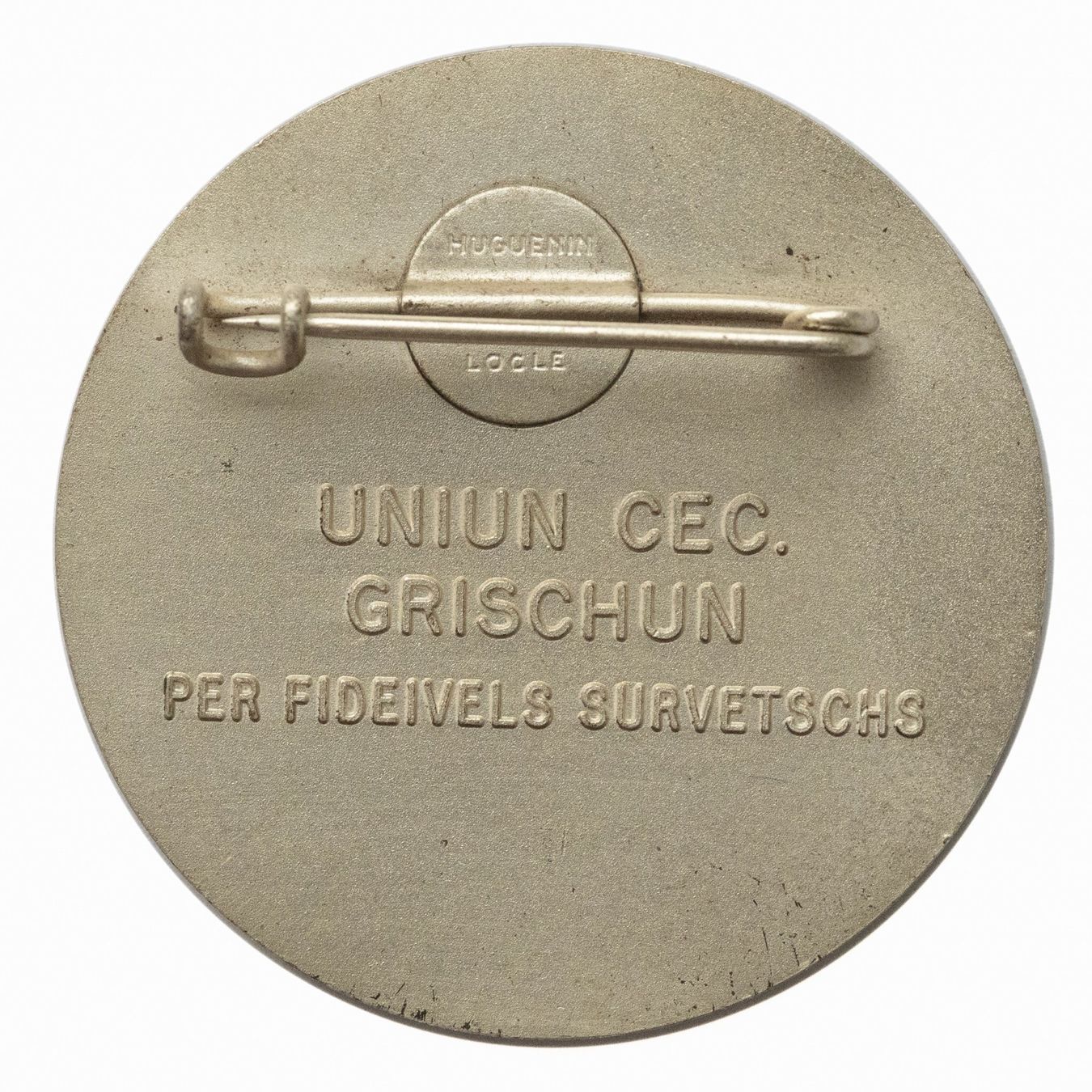 Placchette & Badge: Pin UNIUN CEC. GRISCHUN PER FIDEIVELS SURVETSCHS – Usato da Rotkreuz venduto da Swiss-Coins 1