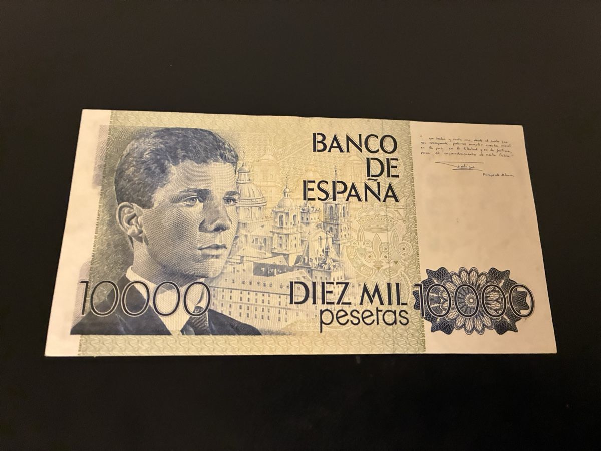 Billets de banque: 10000 pesetas – D'occasion à Dällikon par Woldbanknoten 2