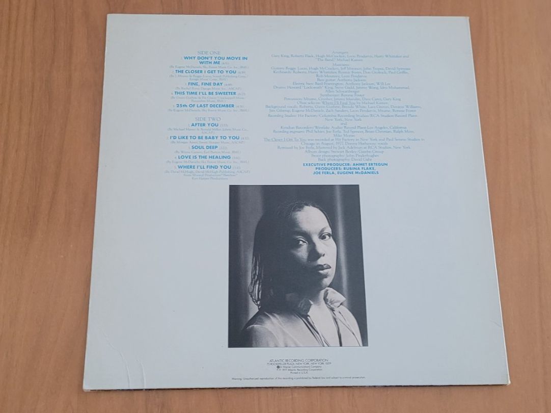 Schallplatten: LP  Roberta Flack – Gebraucht aus Martigny von MZ-67 1