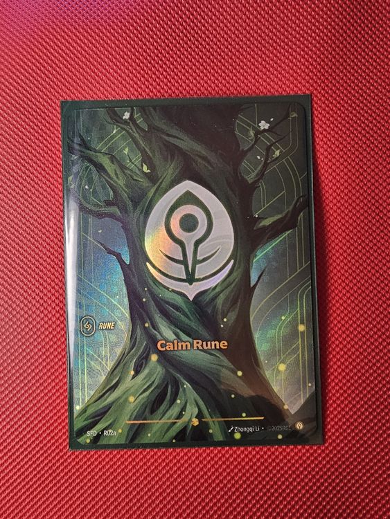 Clam rune alt art from spiritforged riftbound (Neu (gemäss Beschreibung ...