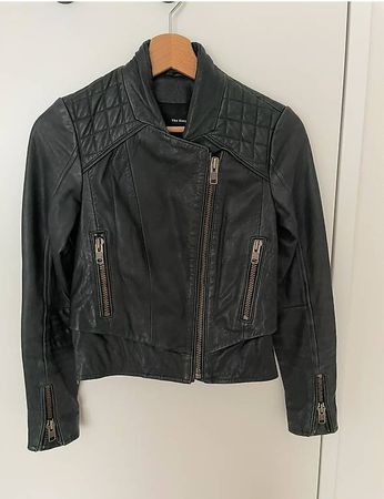 The Kooples Lederjacke (Grösse xs)