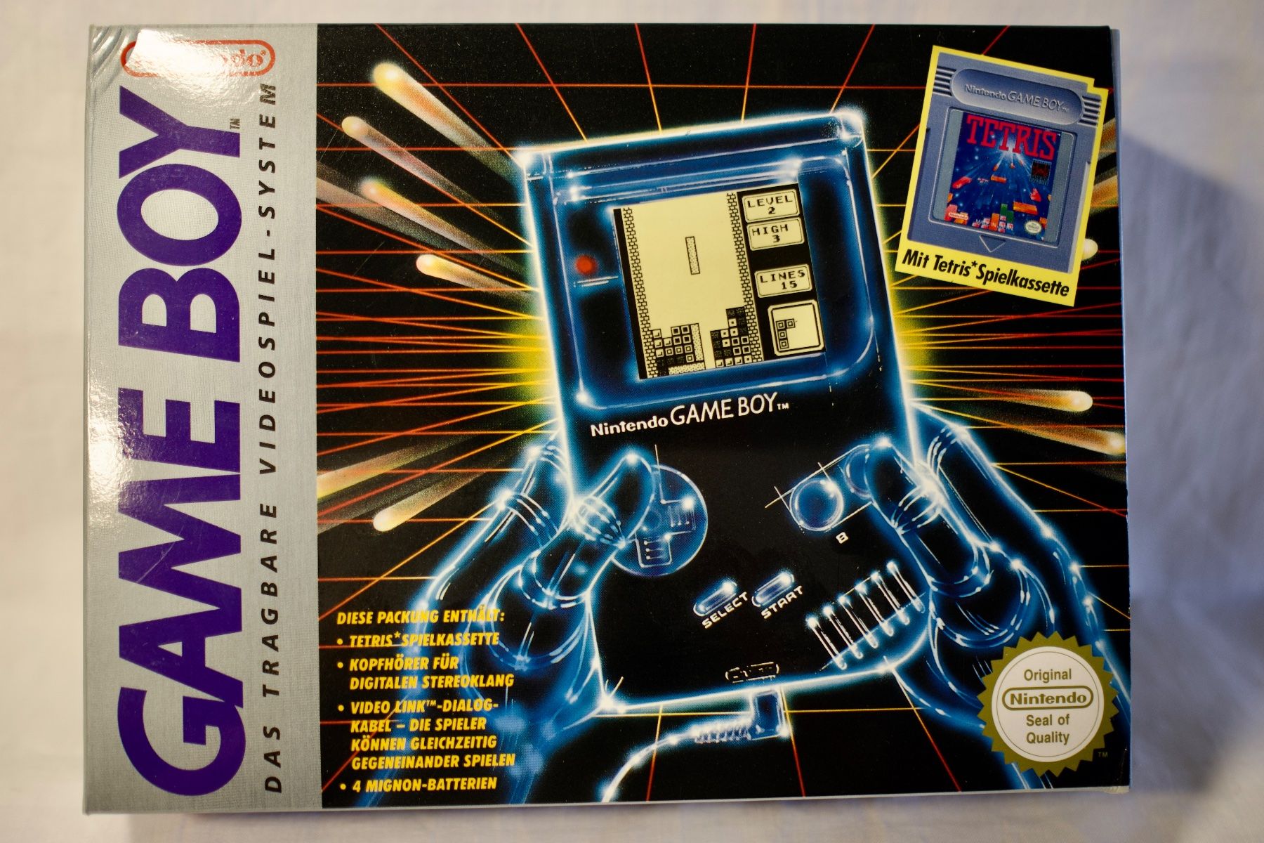 Nintendo Console: 1990 GAME-BOY, TYP HANDHELD-Konsole MIT 4 SPIELEN – Usato da Basel venduto da Ammedysli49