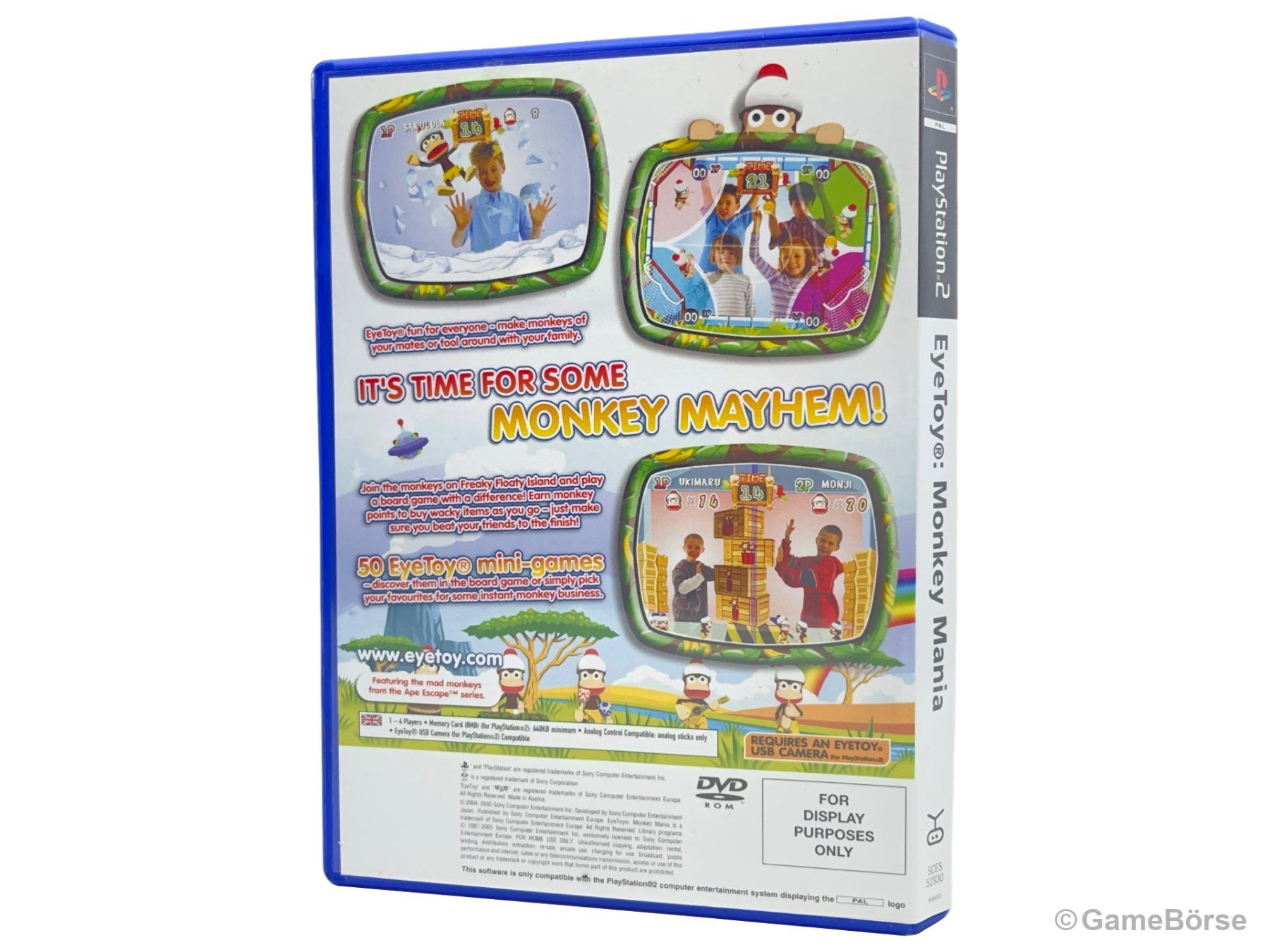Sony Giochi: PS2 Eye Toy Monkey Mania Promo Version – Usato da Stettfurt venduto da GameBoerse 1