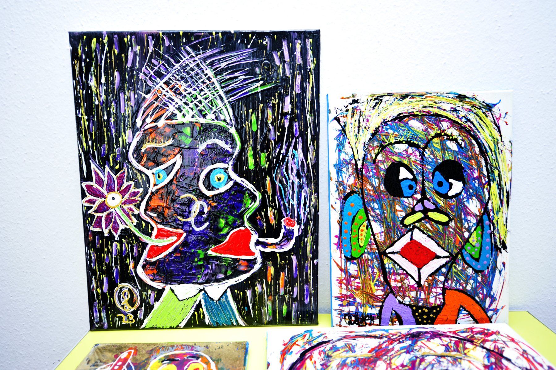 Gemälde: 4 wunderschöne kunst Werke Gemälden – Gebraucht aus Pratteln von mal_8lly 2