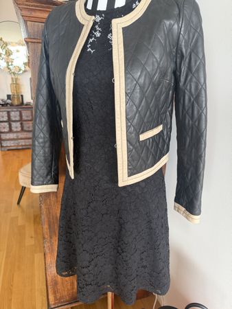 Massimo Dutti Lederjacke Gr.34-36/XS-S