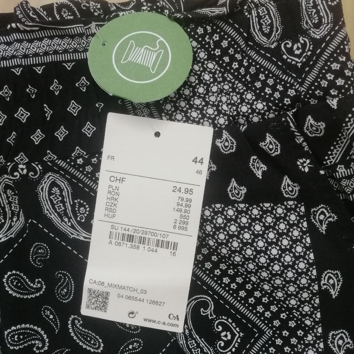 Pantaloni: Sommerhose Gr. 44. NeU, mit Etikett – Nuovo e nell'imballaggio originale da Büsserach venduto da Zimtstaernli19 2
