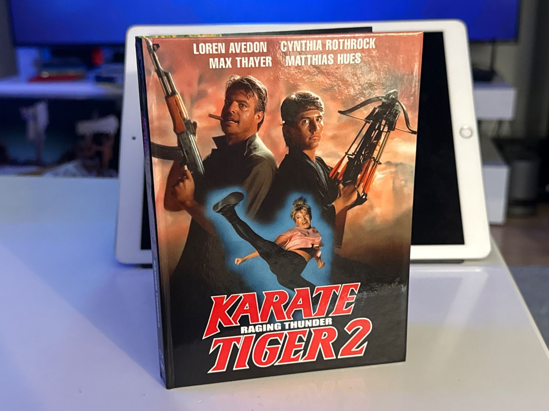 Tutti i DVDs: Karate Tiger 2 - Raging Thunder Mediabook Vergriffen – Nuovo (secondo la descrizione) da Allschwil venduto da meeresperle