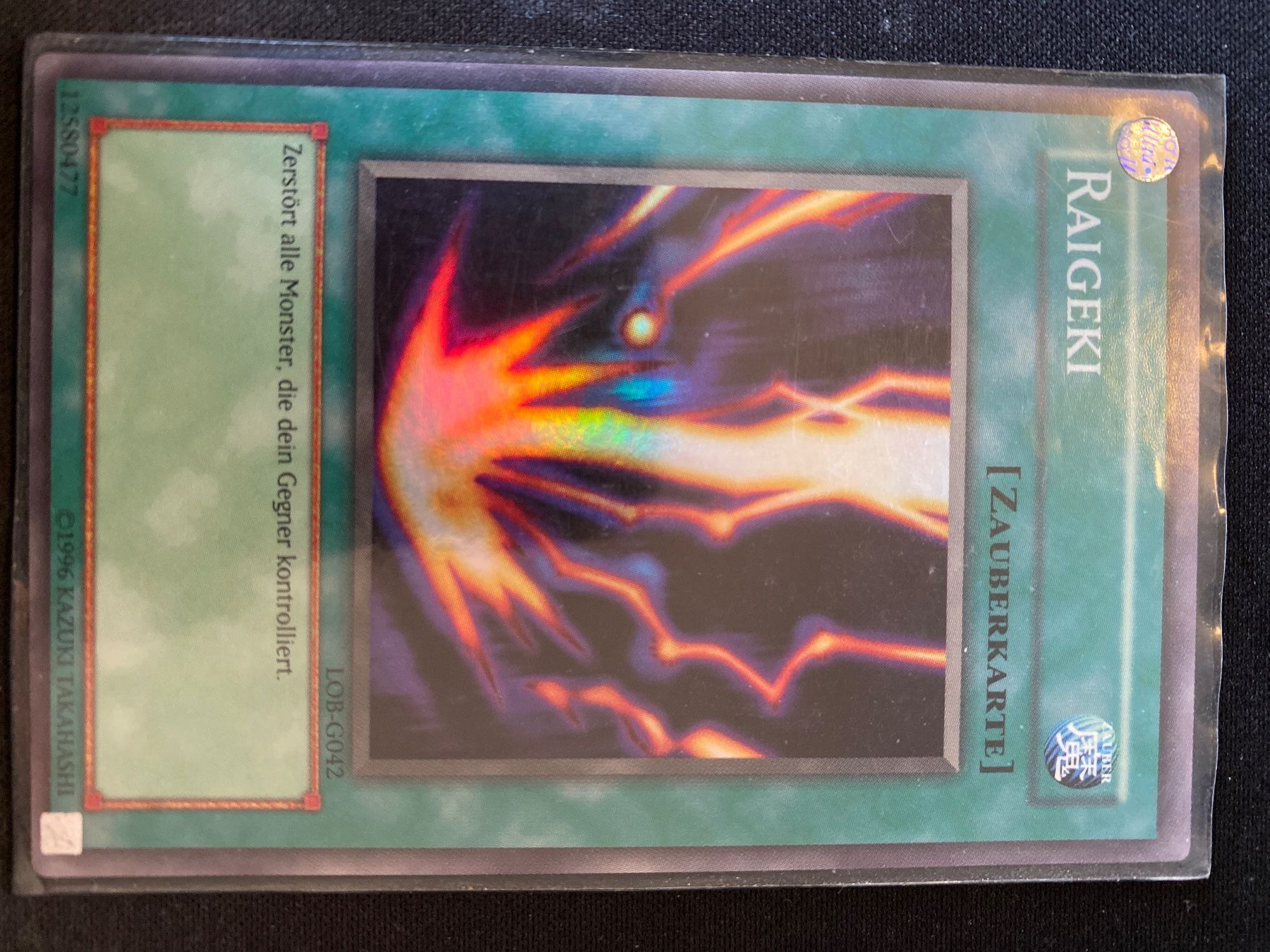 Yugioh Carte collezionabili: Yu-Gi-Oh! Raigeki / Super Rare – Nuovo (secondo la descrizione) da Frauenfeld venduto da Godium