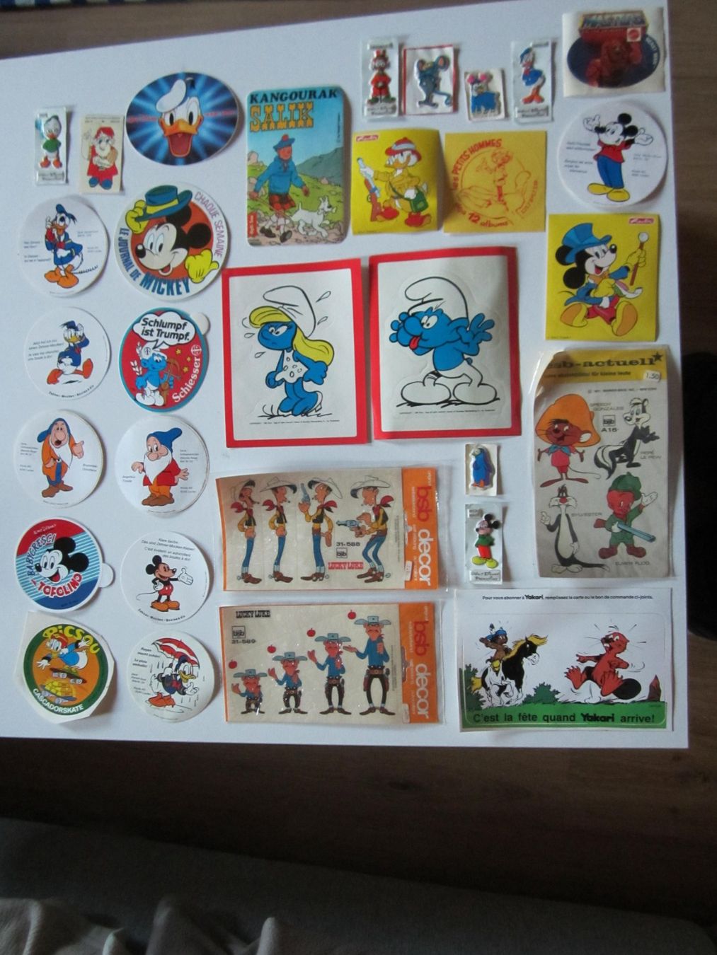 Sticker: Autocollants dessin animé vintage – Nuovo e nell'imballaggio originale da Tramelan venduto da Tors