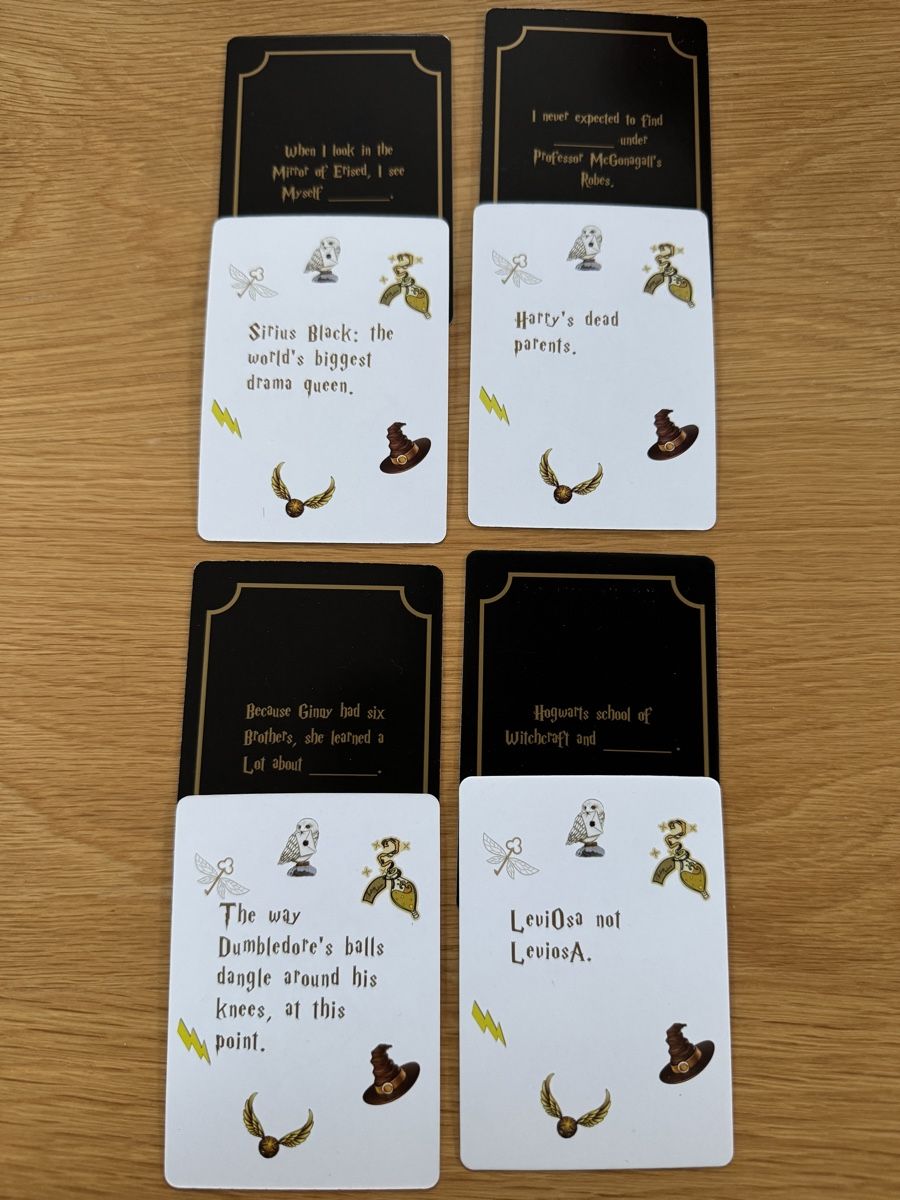 Giochi: Cards against Potter EN – Usato da Lenzburg venduto da Li-Lo 1