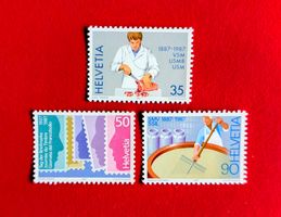 WERBEMARKEN 750 - 752 METZGER TDB KÄSER 1987** POSTFRISCH