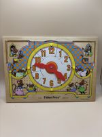 Vintage Wooden Puzzle Fisher Price