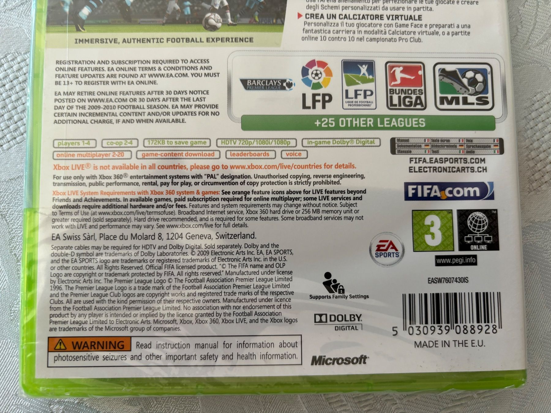 Spiele: FIFA 10 (NEU) – Neu und originalverpackt aus Frenkendorf von Fionchen 2