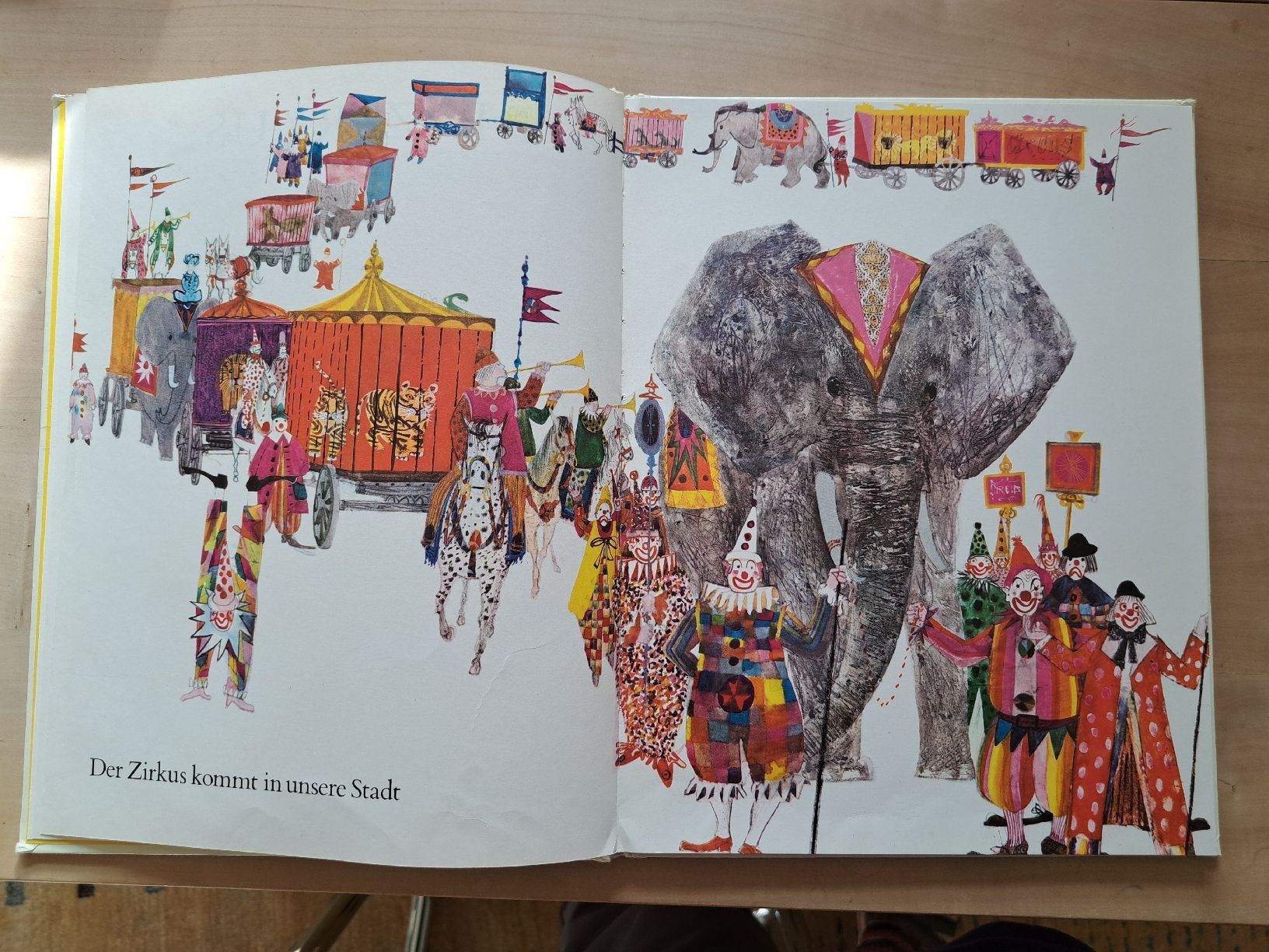 Libri: Der Zirkus, Brian Wildsmith, Atlantis Kinderbücher, 1970 – Usato da Zürich venduto da chusel 4
