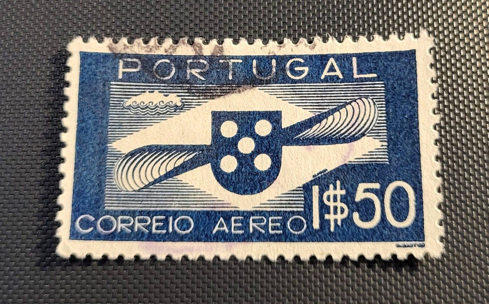 Tutti i francobolli: Portugal 1936 Flugpost briefmarke – Usato da St Gallen venduto da Stampsalshobby