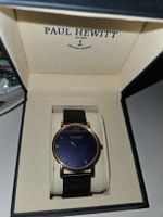 Paul Hewitt Uhr Anker blau Mesh Armband brandneu 