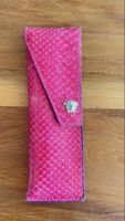 Versace Stiftetui, Pinkes Leder, Top Zustand! Selten