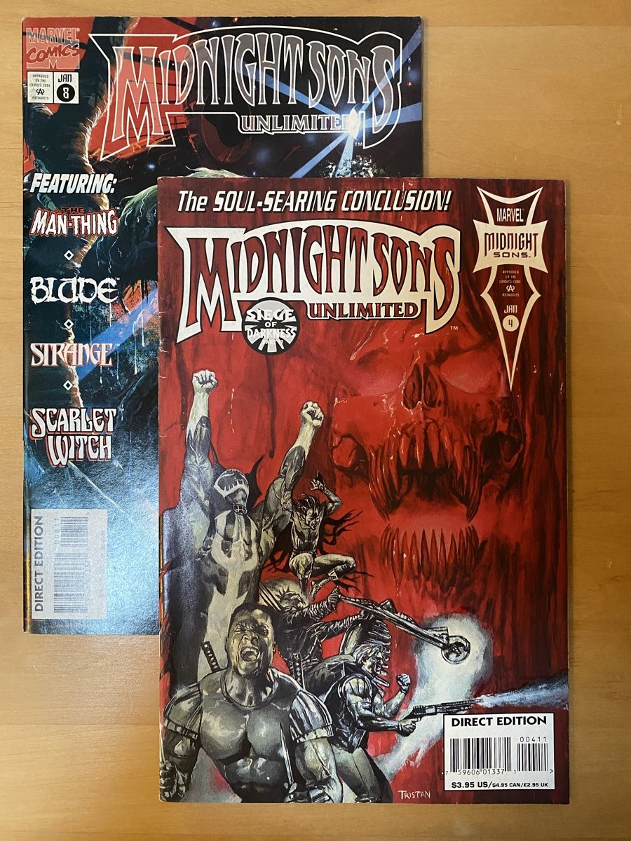Fumetti: Midnight Sons Unlimited #4 + #8 – Usato da Romanshorn venduto da jul_f68h