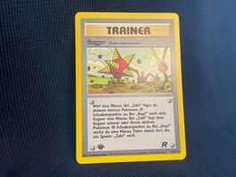 Bagger 1. edition team rocket 75/82 pokemon trainer vintage