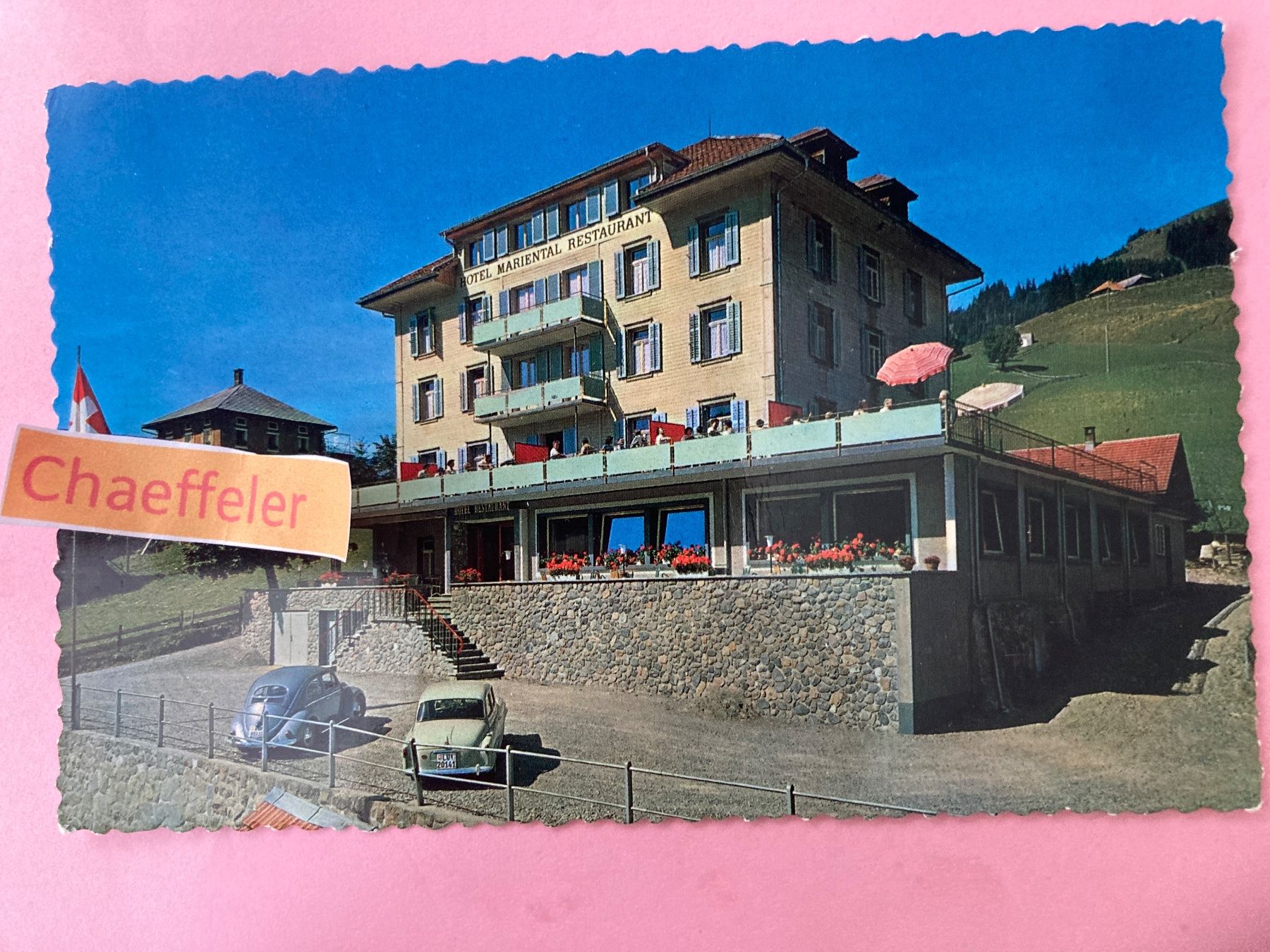 Ansichtskarten: Hotel Mariental, Kurort Sörenberg – Gebraucht aus Zürich von Chaeffeler