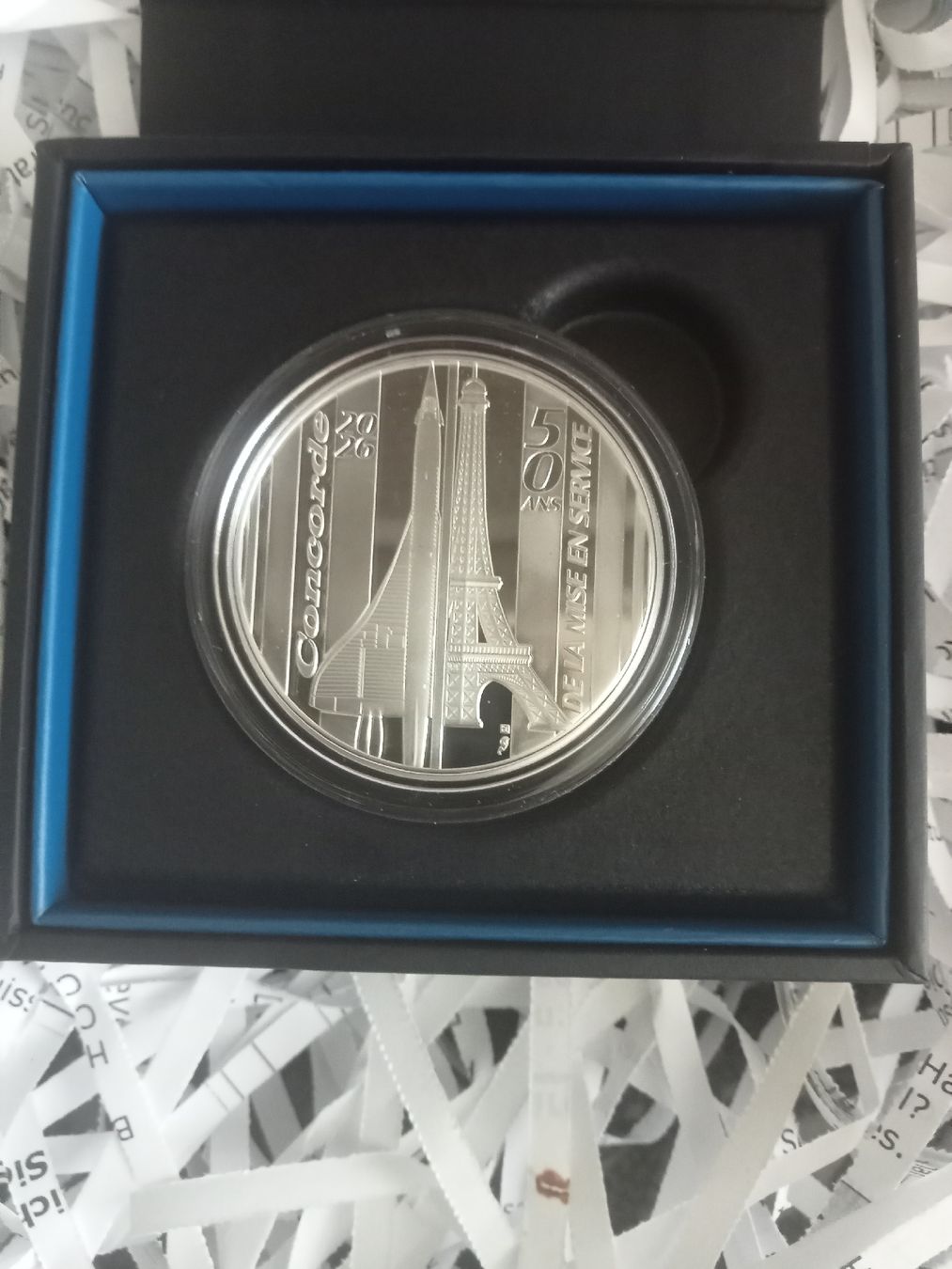 Tutti le monete: Concorde Silber Monnaie de Paris 10€  Proof  – Nuovo e nell'imballaggio originale da Alpnach Dorf venduto da ake-7x7v 1