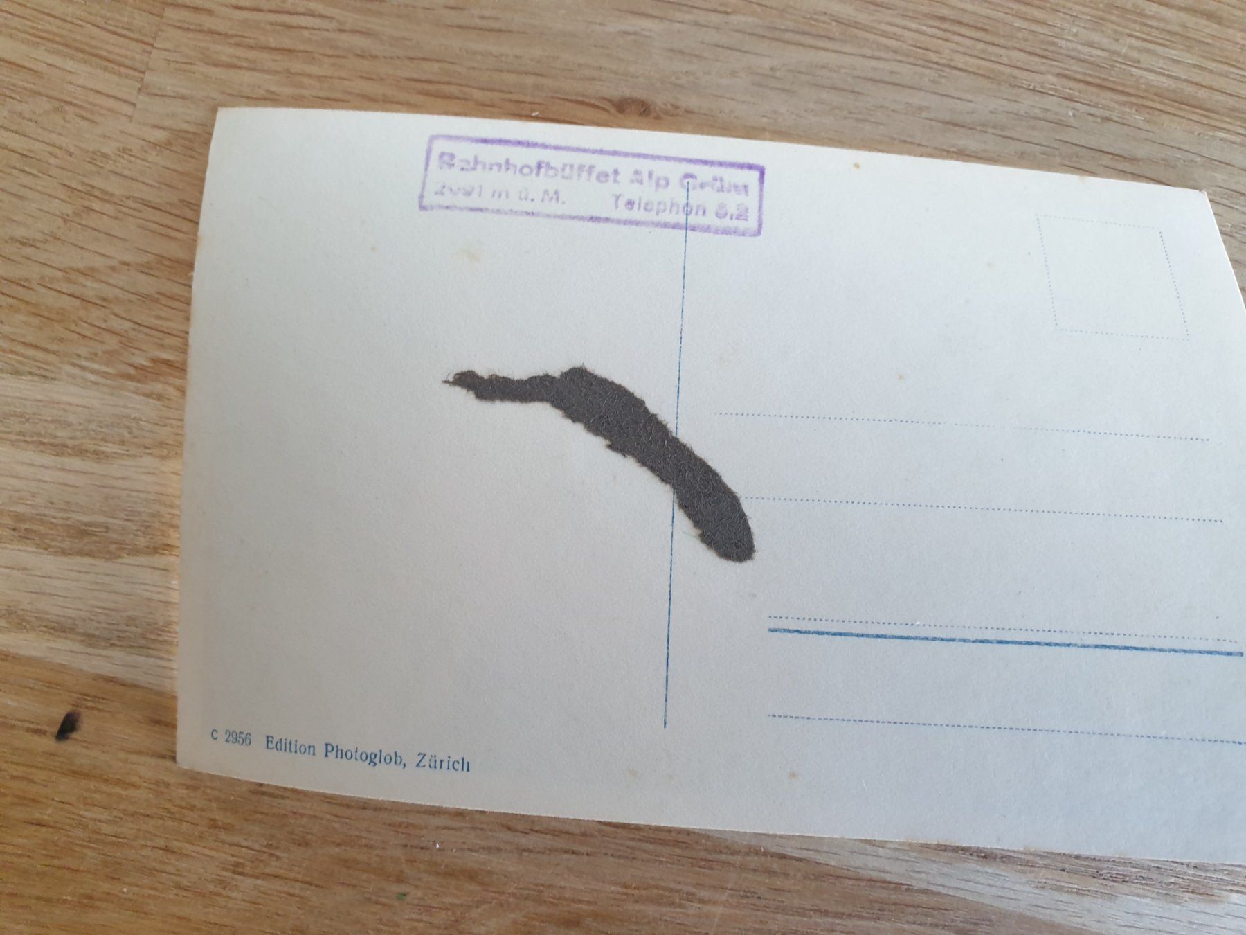 Cartoline postali: Postkarte - Bernina Bahn Alp Grüm – Usato da Moosseedorf venduto da Feinbein 1