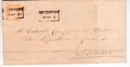 Strubelbrief - Mendrisio  1860