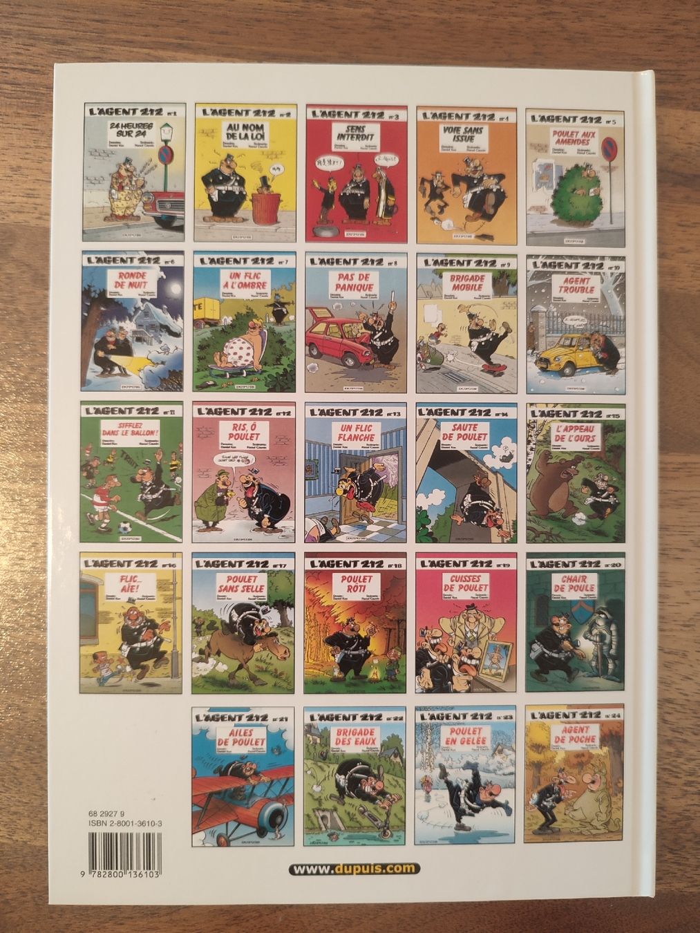 BD: L'agent 212 T24 EO TBE  – D'occasion à Bougy-Villars par Vogue 3