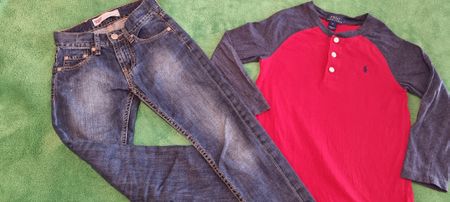 Polo Ralph lauren 6 , Levis 6 Kleiderpaket 4 Stücke