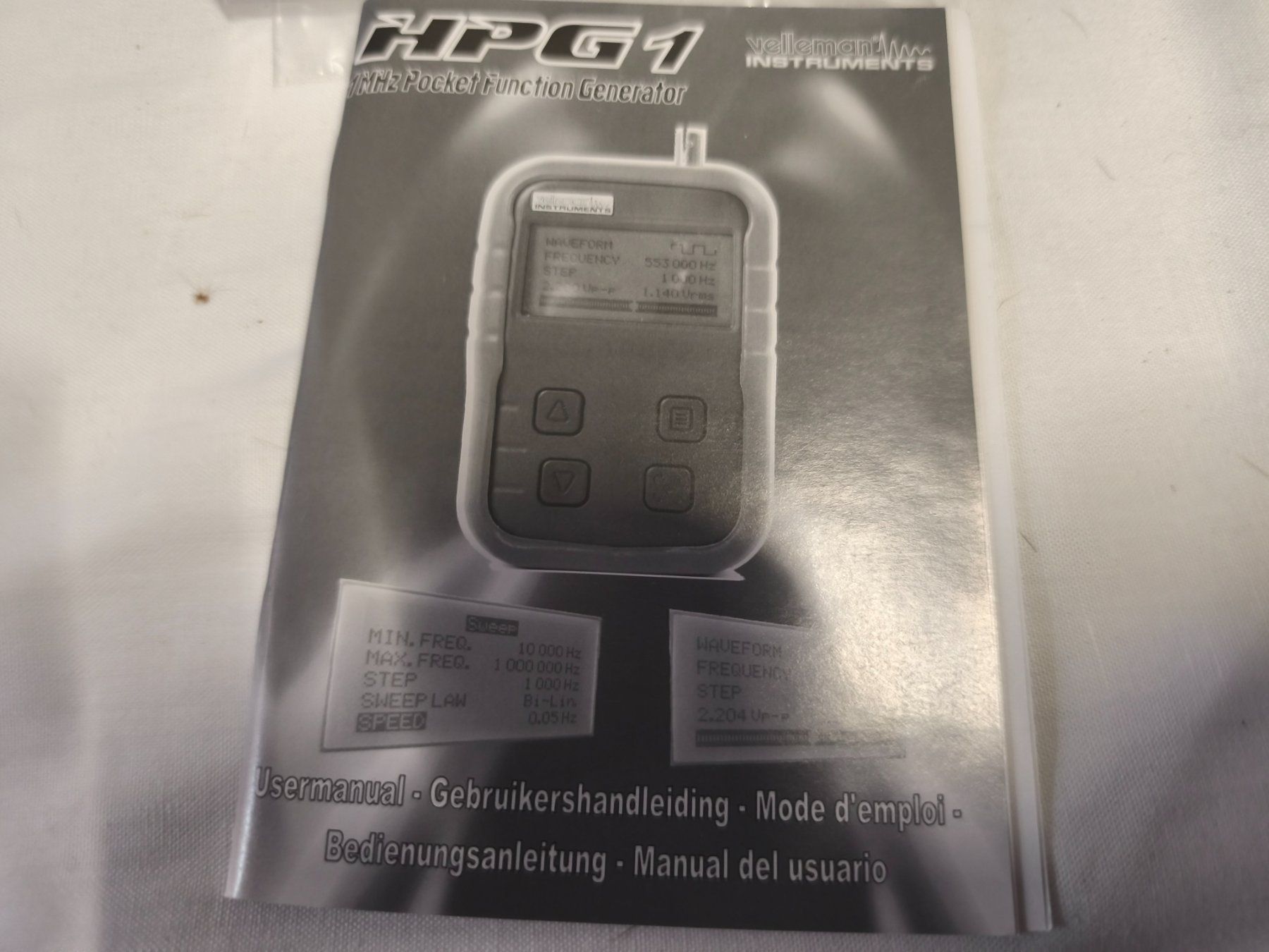 Misurare: Velleman Instruments HPG1 Function Generator - Wie neu! 82 – Nuovo (secondo la descrizione) da Wiedlisbach venduto da ste_t8qh 2