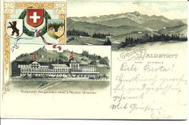AK Waldstatt  Litho