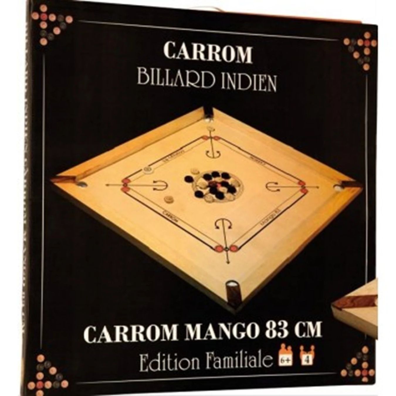 Jeux: CARROM MANGO 83X83CM – Neuf avec emballage d'origine à Pompaples par vde_y78b