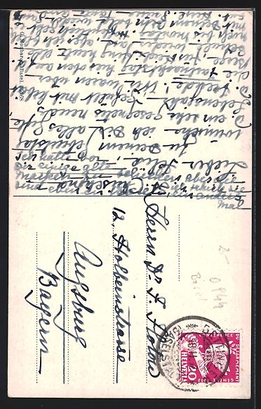 Cartoline postali: St. Chrischona, Blick auf das Rheintal u – Usato da Berlin venduto da bartko-reher 1