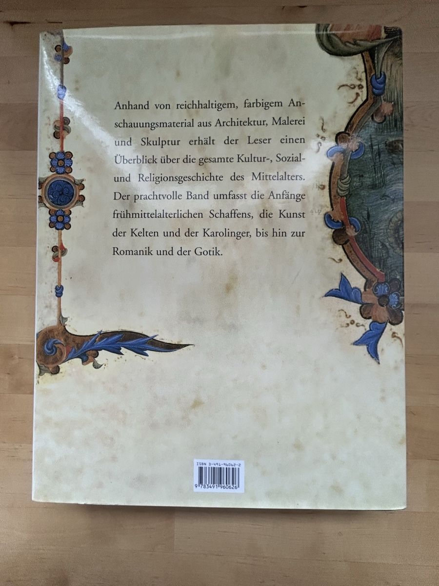 Libri: Die Kunst des Mittelalters – Usato da Himmelried venduto da rasmus67 1