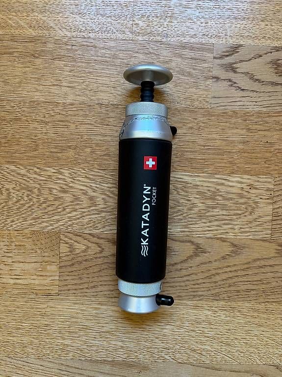 Sanitari: Katadyn Pocket Wasserfilter  Ungebraucht – Nuovo e nell'imballaggio originale da Thun venduto da dav_q9fg