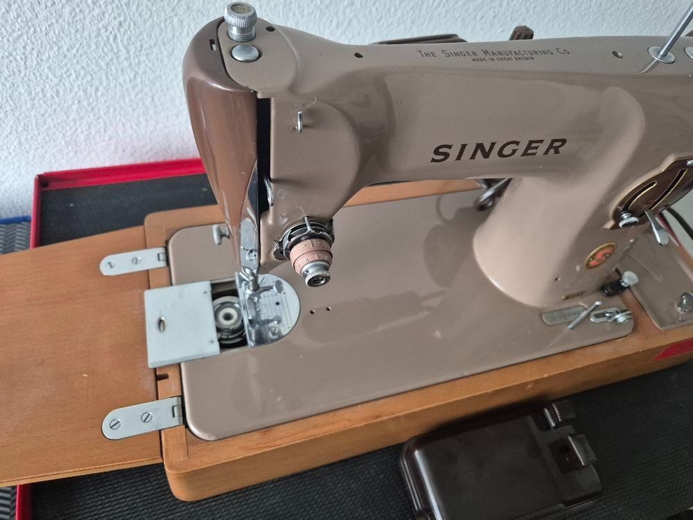 Singer Macchine da cucire: Singer 201k Aluminium - top Zustand – Usato da Wetzikon ZH venduto da esandor 2
