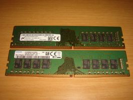 1 stück 16gb ddr4 2666 RAM für Computer. Getestet.