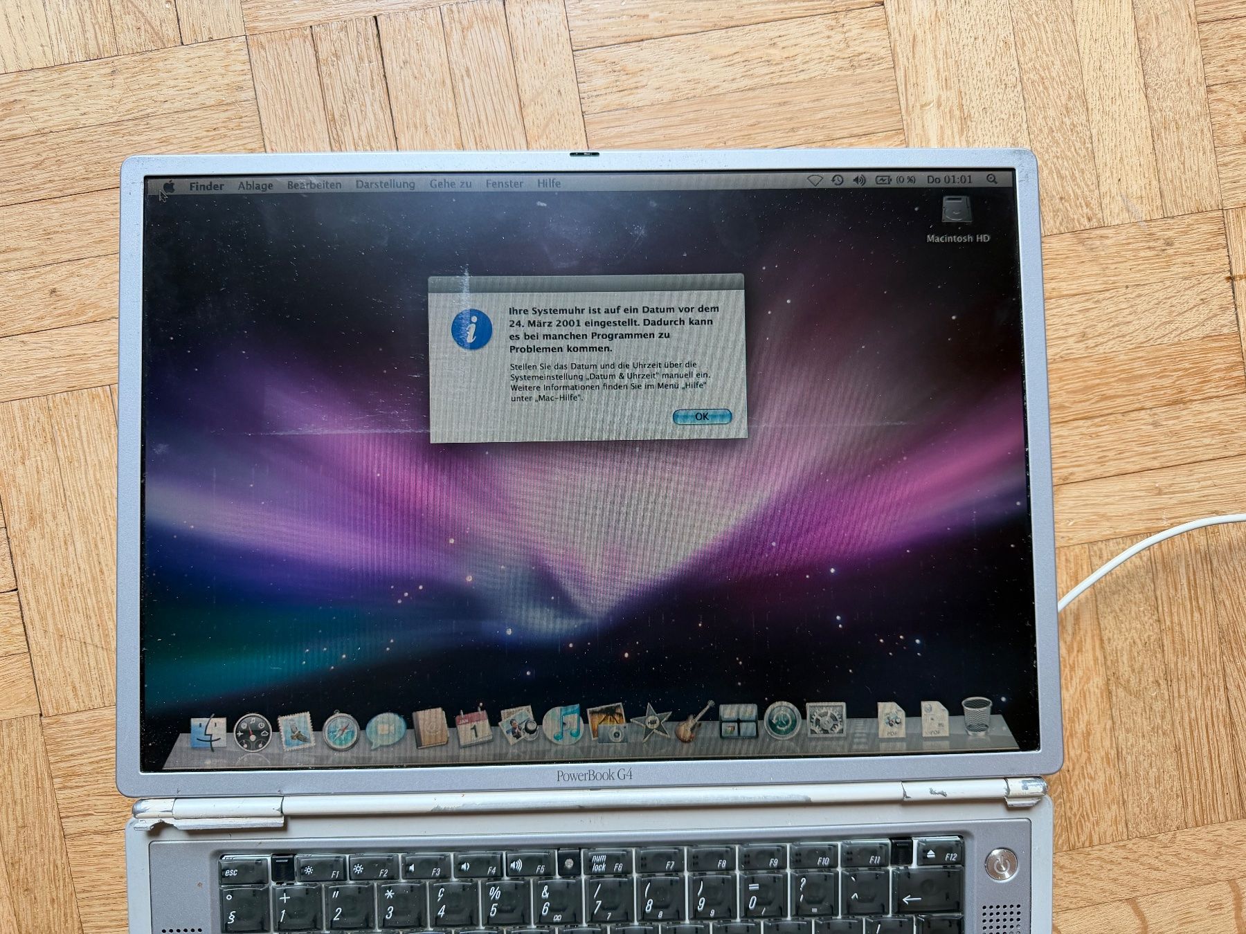 Apple Notebooks: 3x PowerBook G4 Titanium defekt – Defekt aus Adliswil von synchrot 1